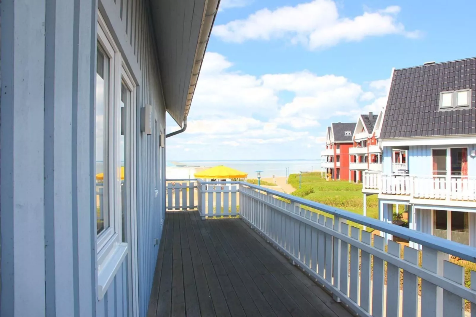 Kapitänsdeck 4 Pers 444-Terrasbalkon