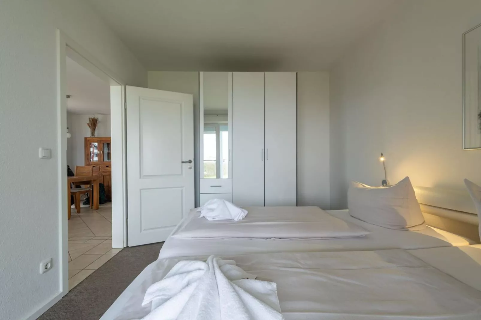 Kapitänshaus Gartendeck 64 qm Nr 442-Slaapkamer