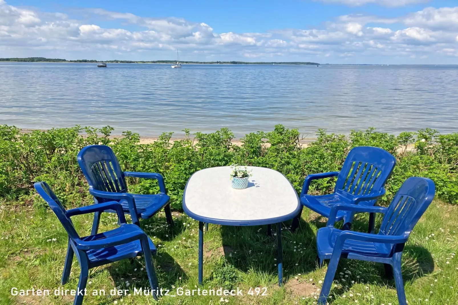 Kapitänshaus Gartendeck 64 qm Nr 492-Terrasbalkon