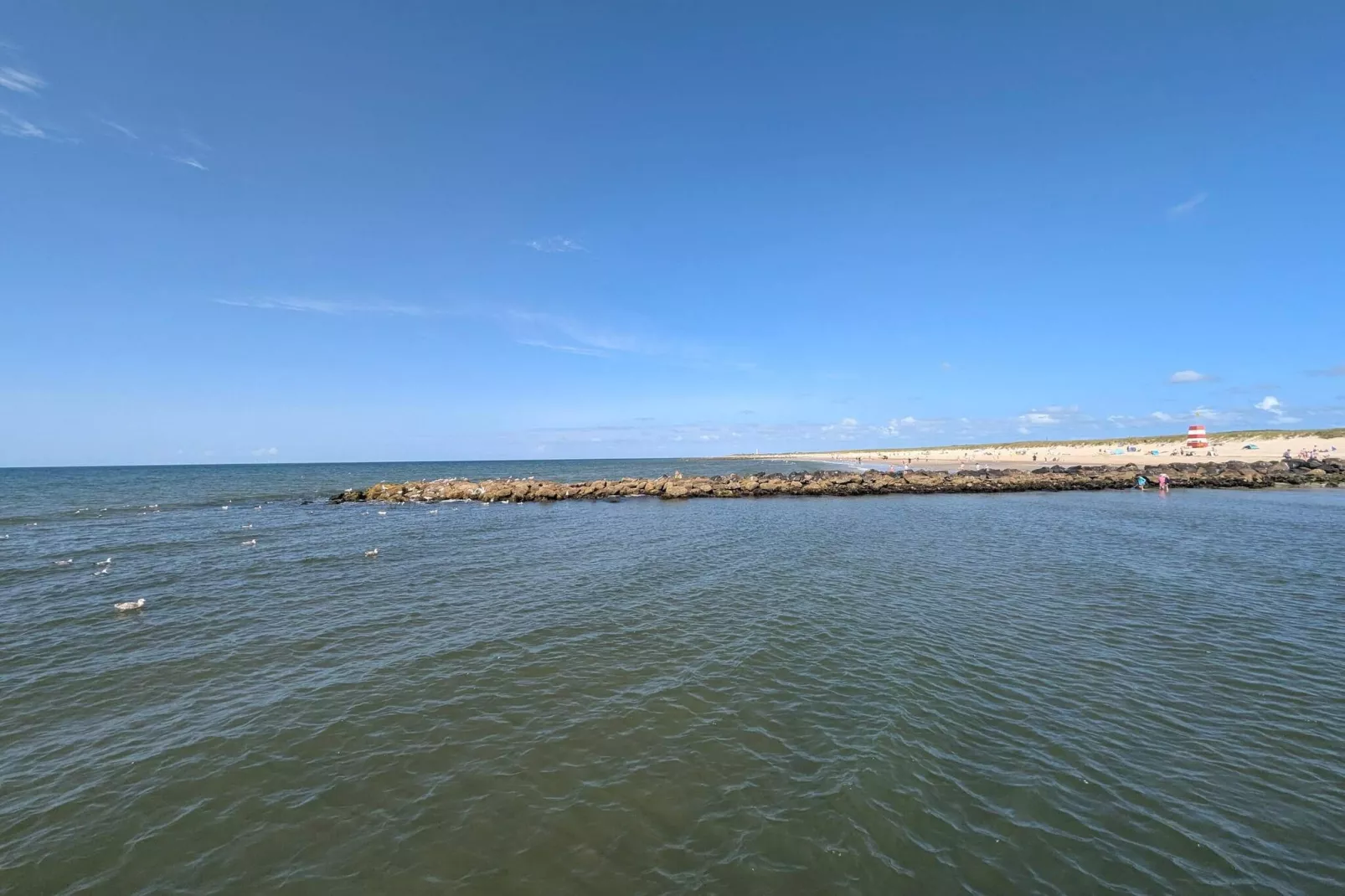 Moderne Strandtoevlucht in Blavand-By Traum-Waterzicht