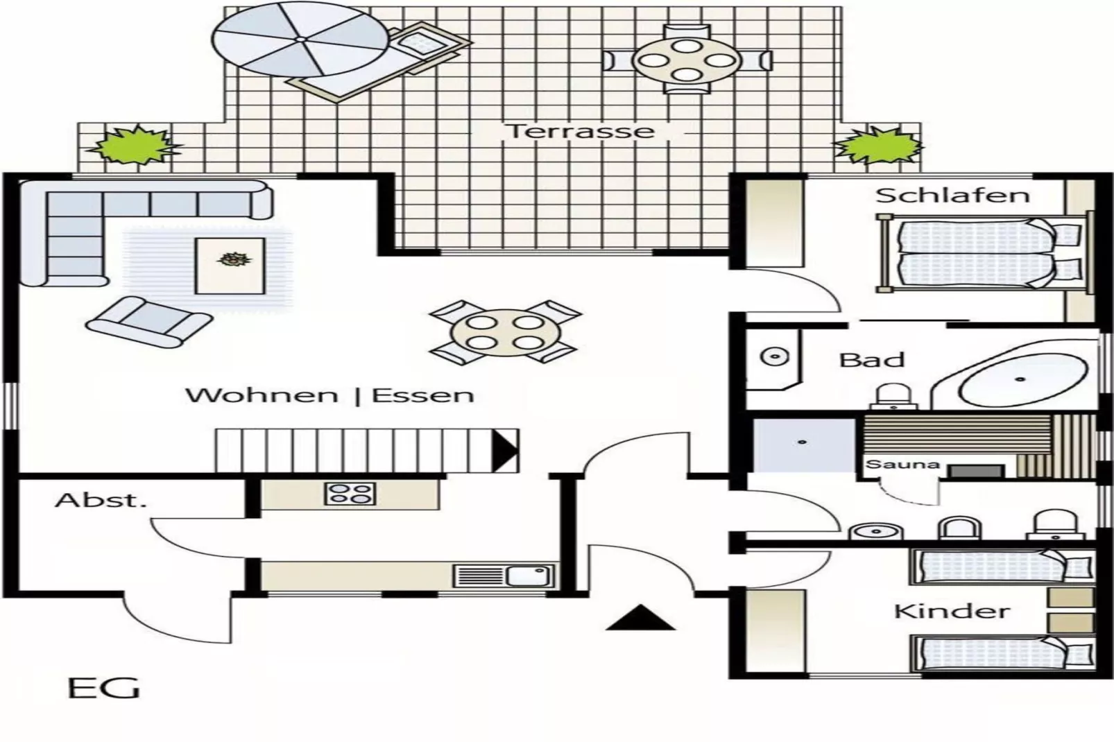 Kranich 243-Plattegrond