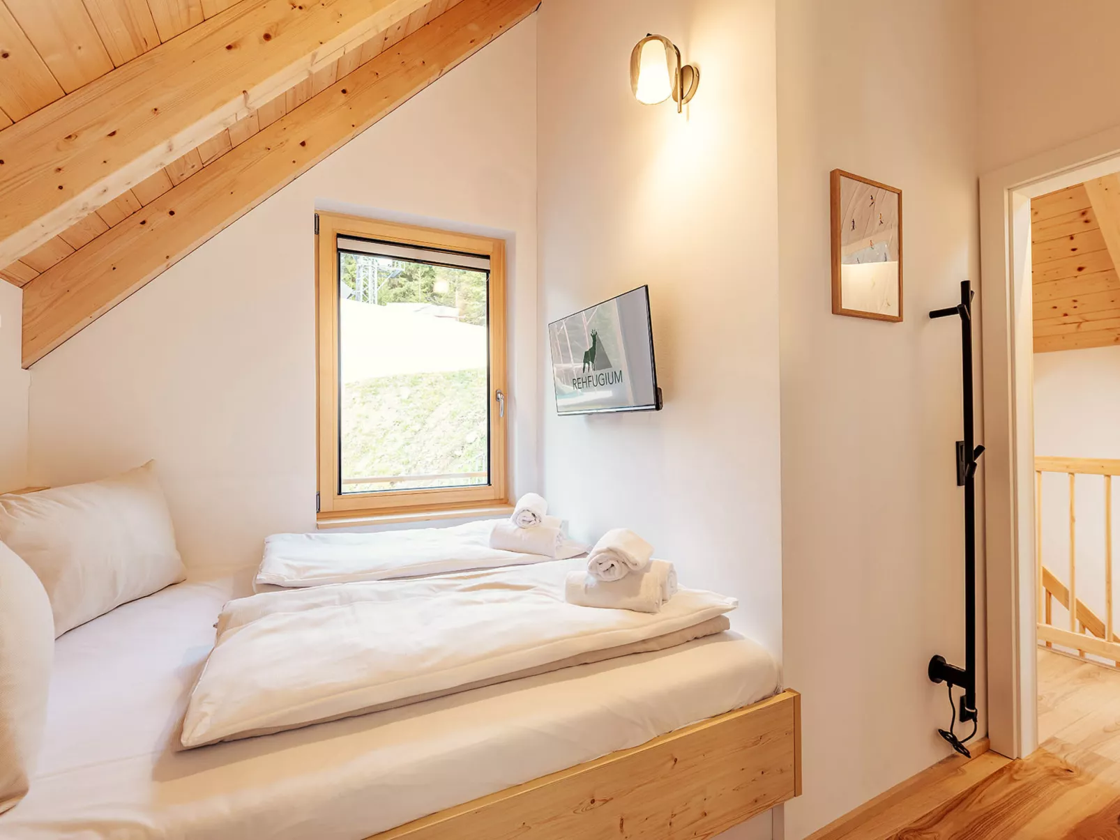 Chalet Nr. 4 mit 2 Schlafzimmern und Sauna-Binnen