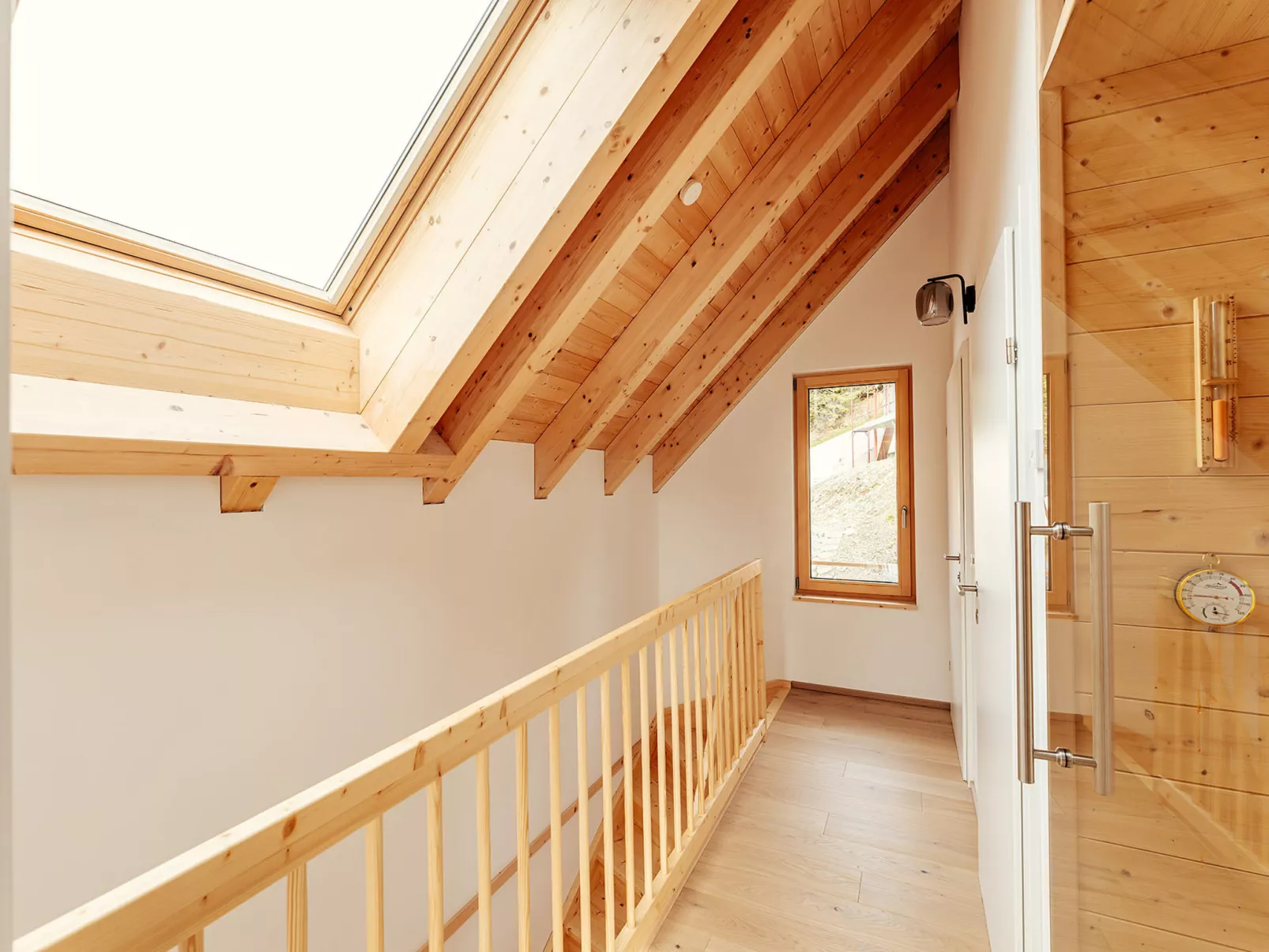 Chalet Nr. 1 mit 2 Schlafzimmern und Sauna-Binnen