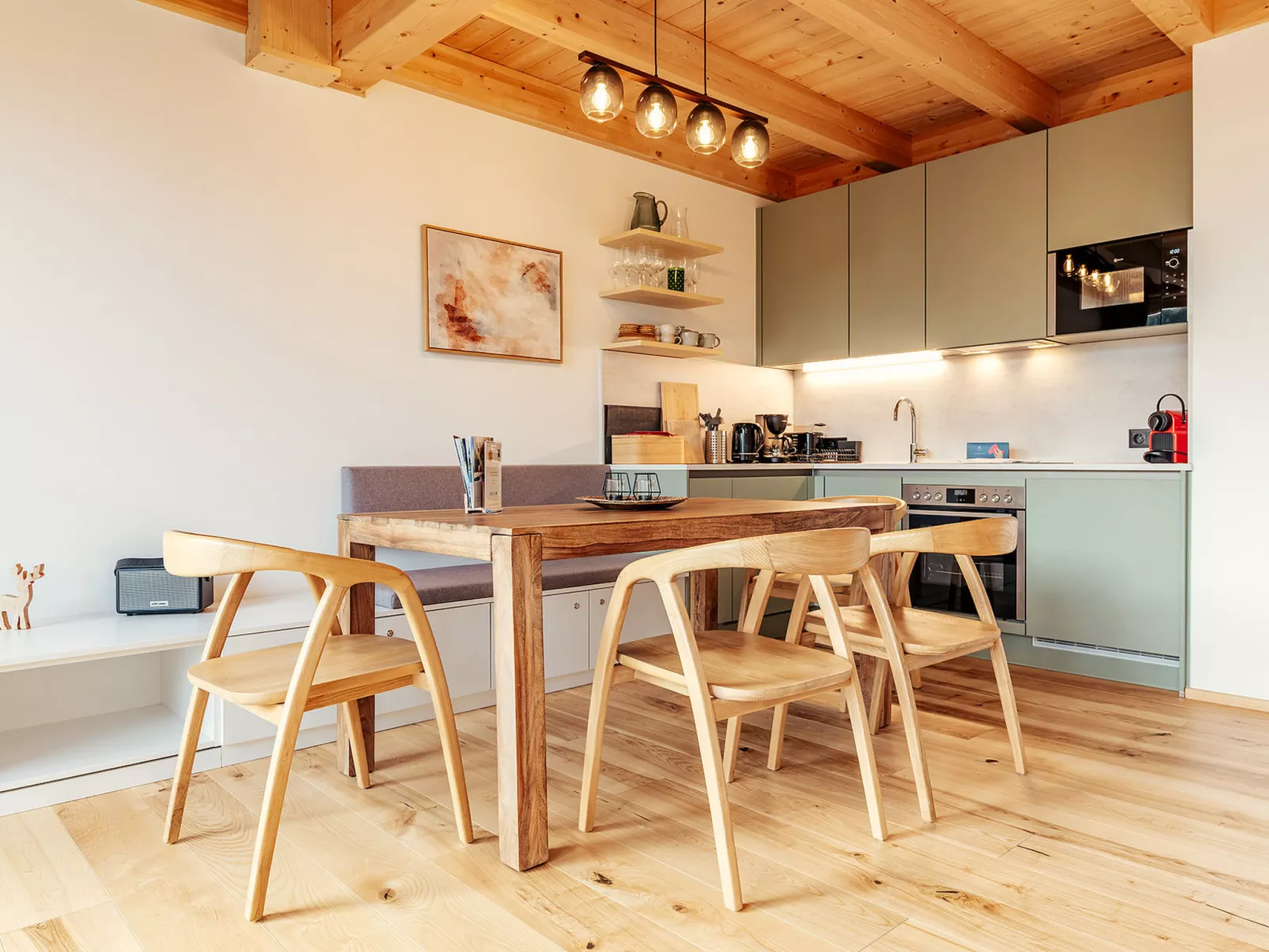 Chalet Nr. 4 mit 2 Schlafzimmern und Sauna-Binnen