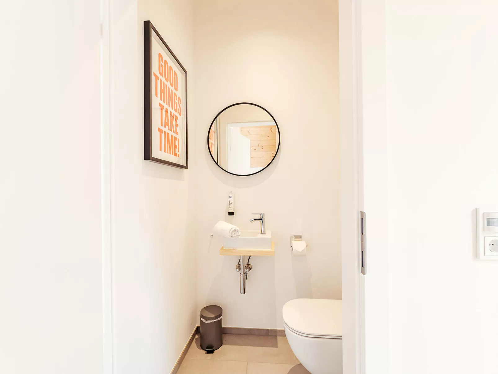 Chalet Nr. 1 mit 2 Schlafzimmern und Sauna-Binnen