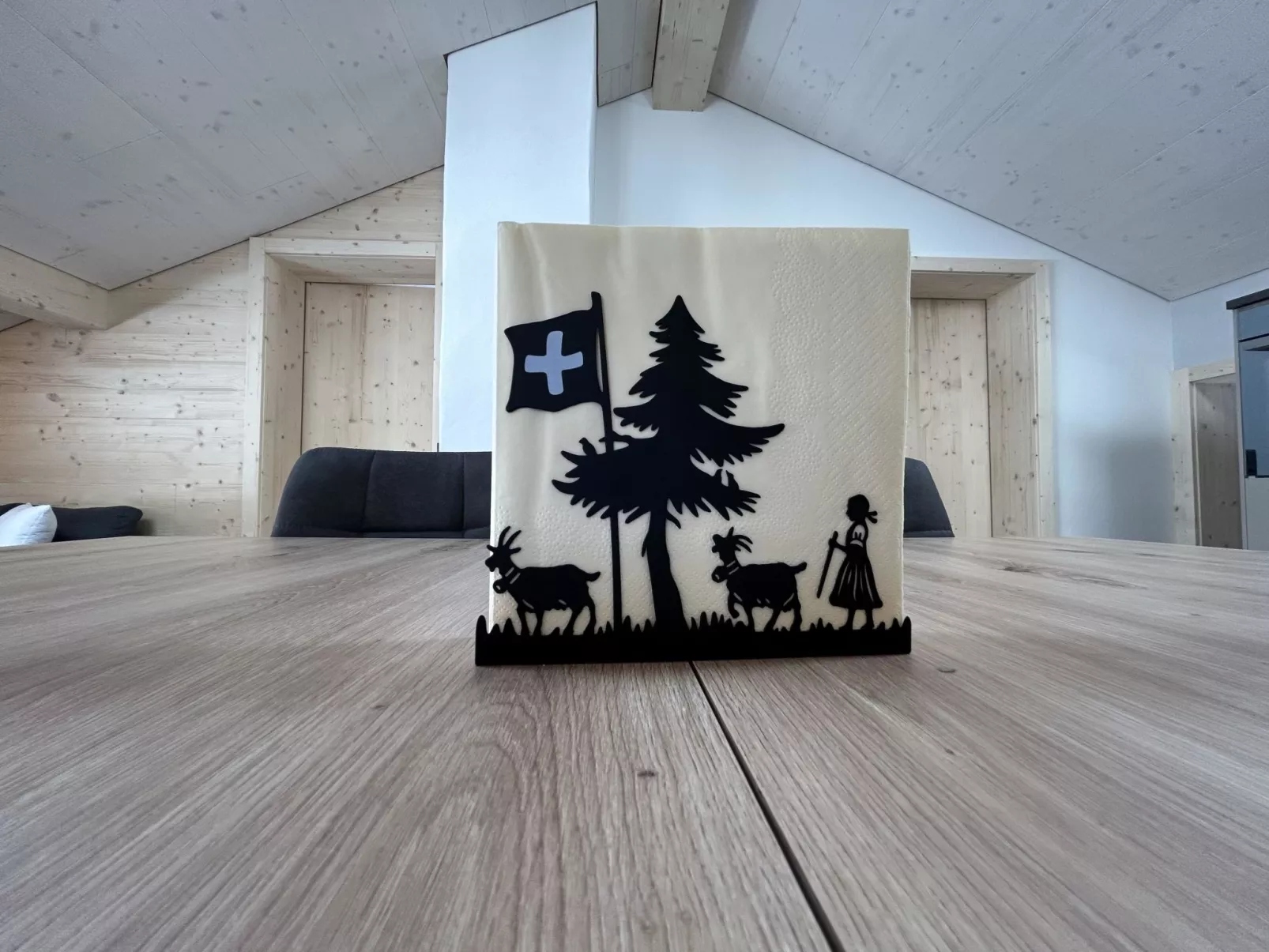 Alpenchalet Haldeli Dachwohnung-Binnen