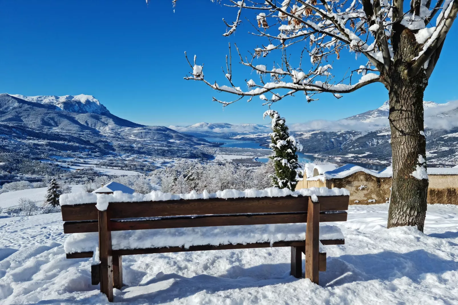 Villa Les Chemins Croisés-Gebied winter 5km