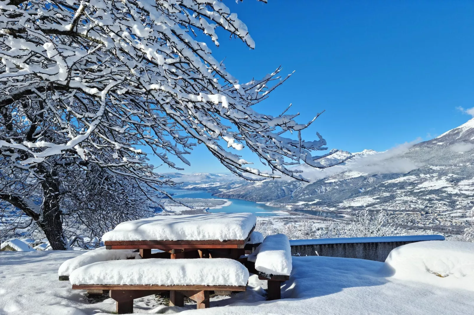 Villa Les Chemins Croisés-Gebied winter 5km