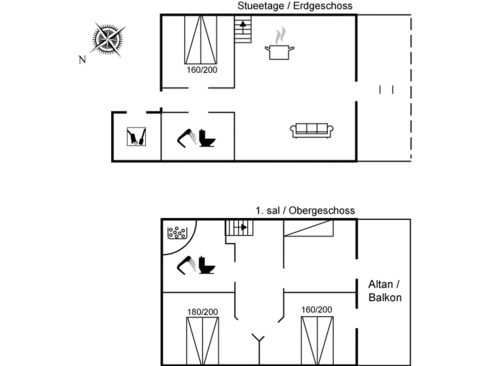 "Andersine" - 1km from the sea