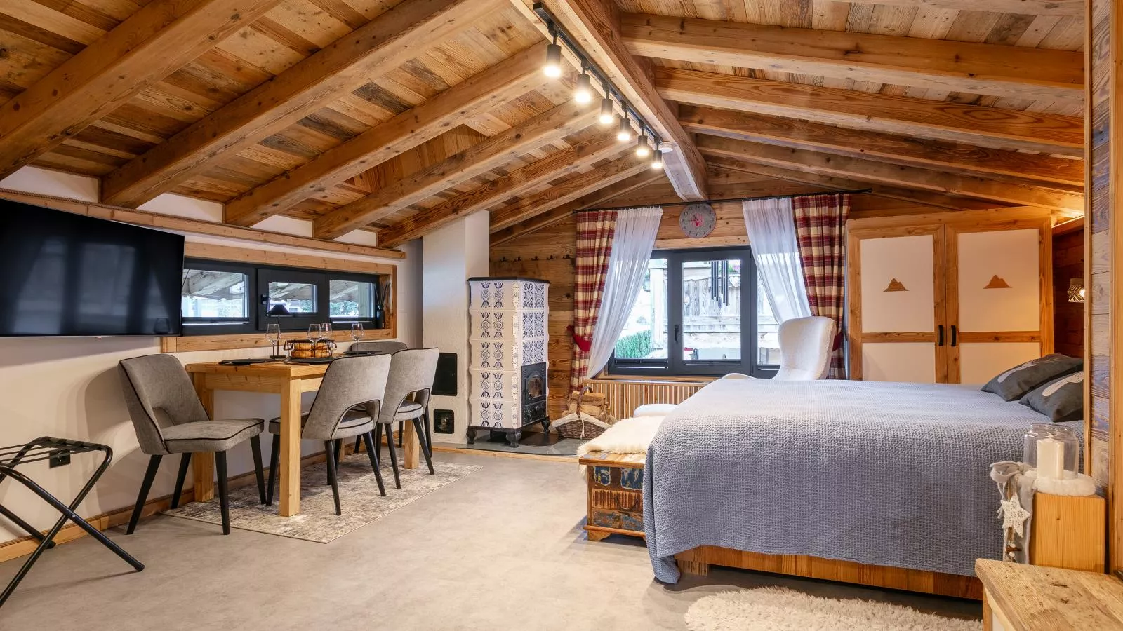 Almversteck Hollersbach-Slaapkamer