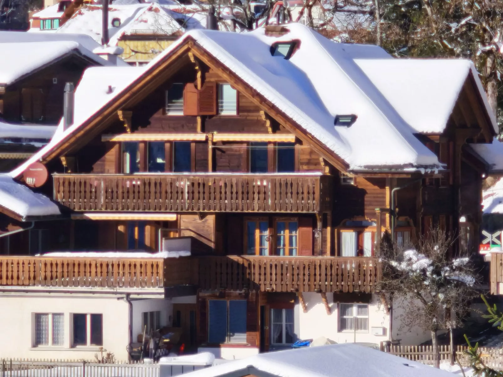 Chalet Graf Apt 1-Buiten