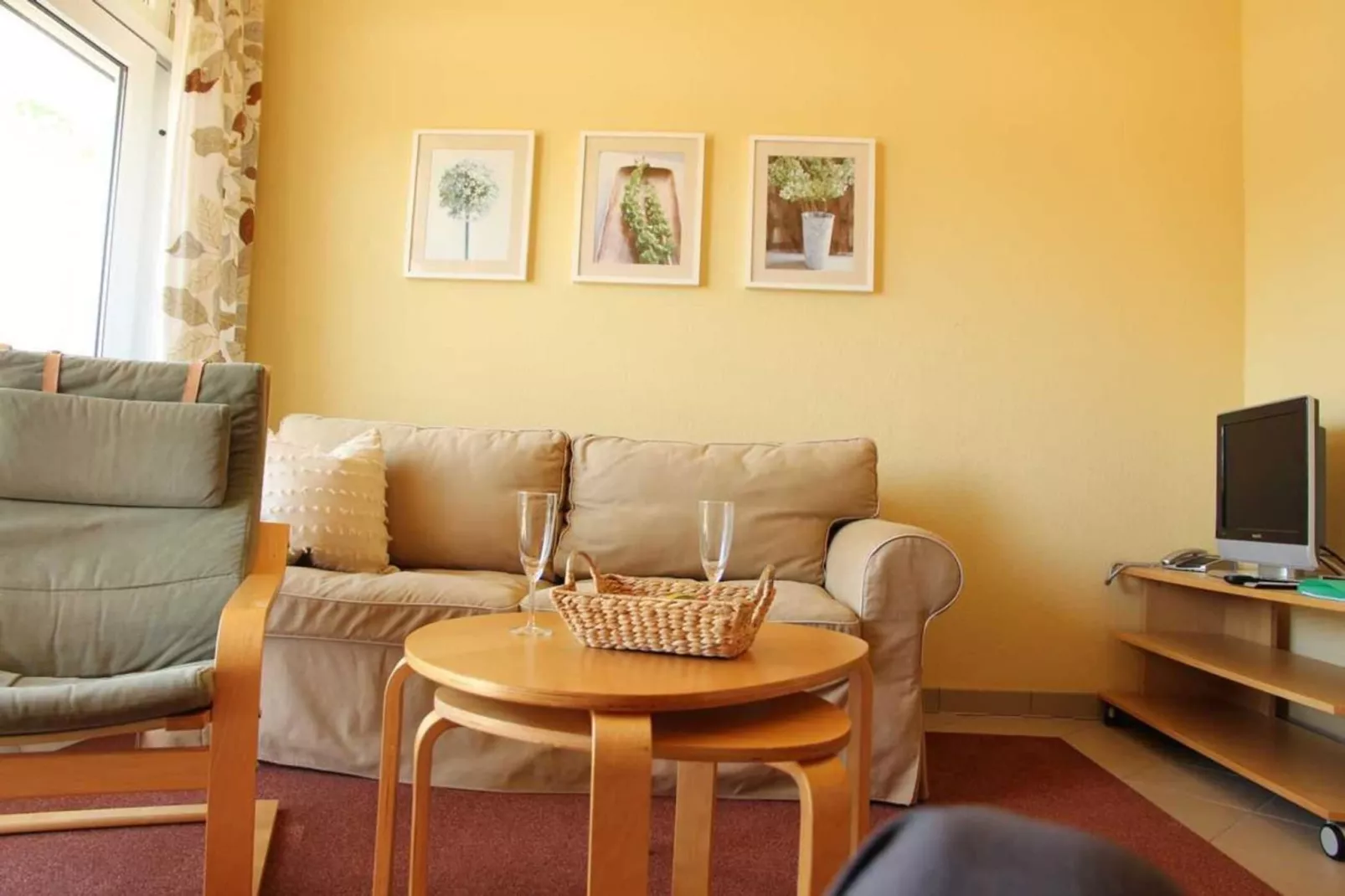 Schneeeule 209-Woonkamer