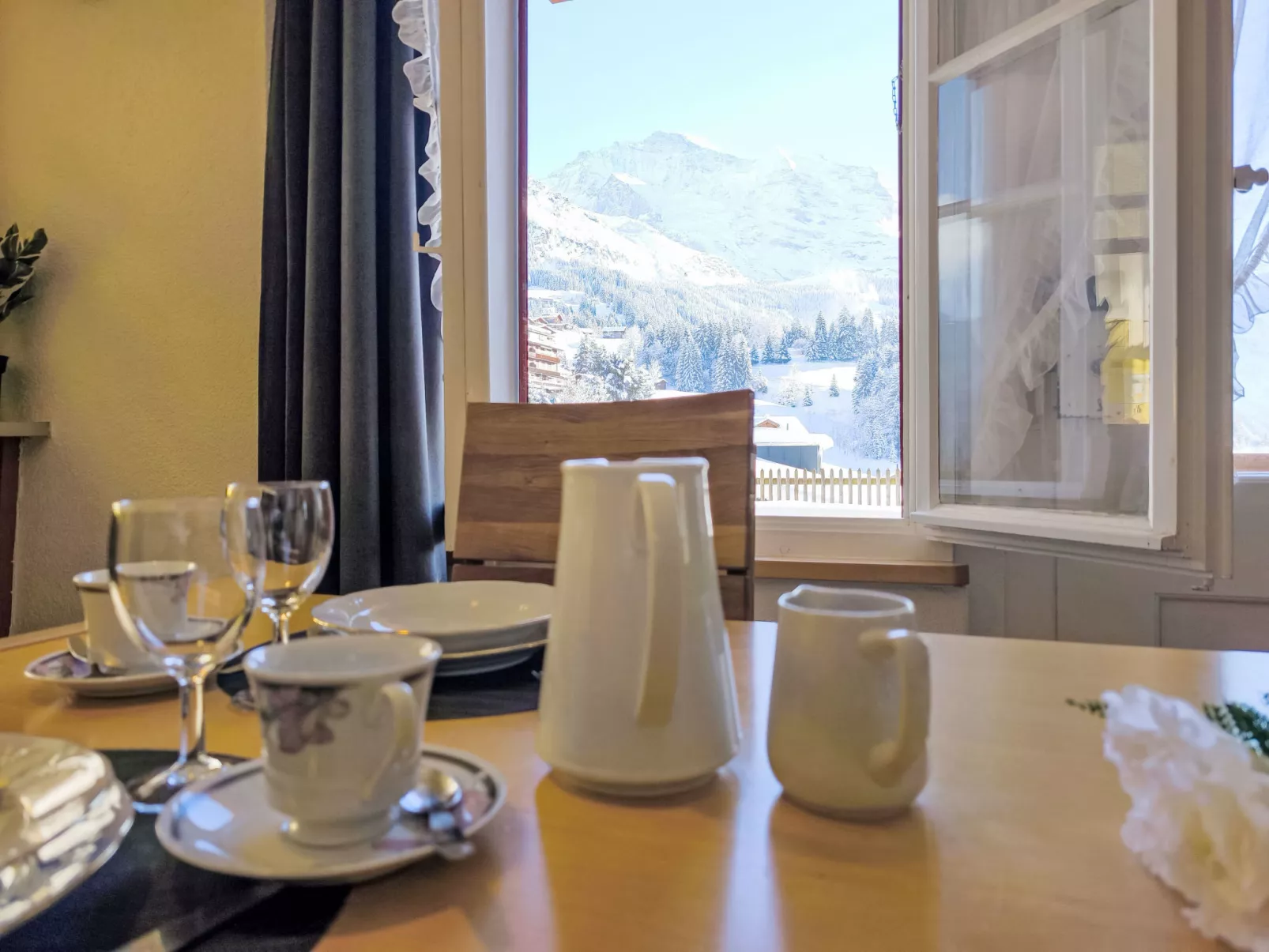 Chalet Graf Apt 1-Binnen