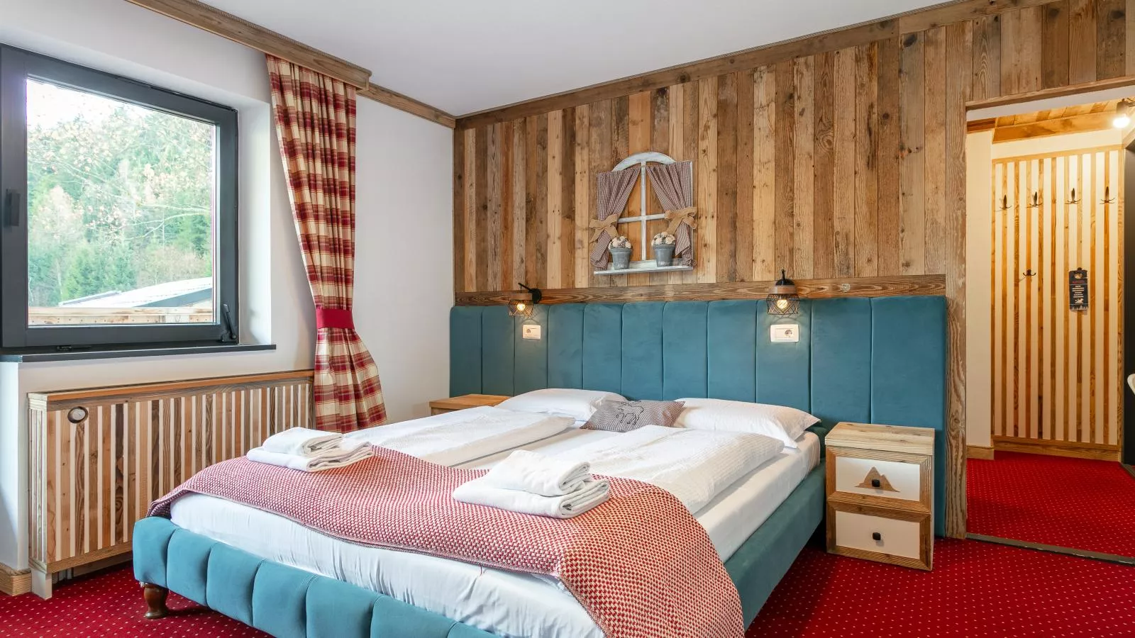 Bergzeit Hollersbach L-Slaapkamer