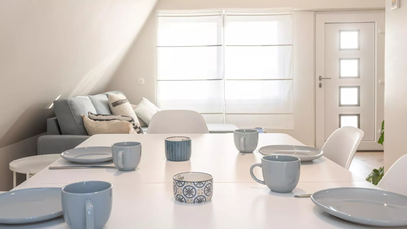 Cabane Crevette-Eetkamer