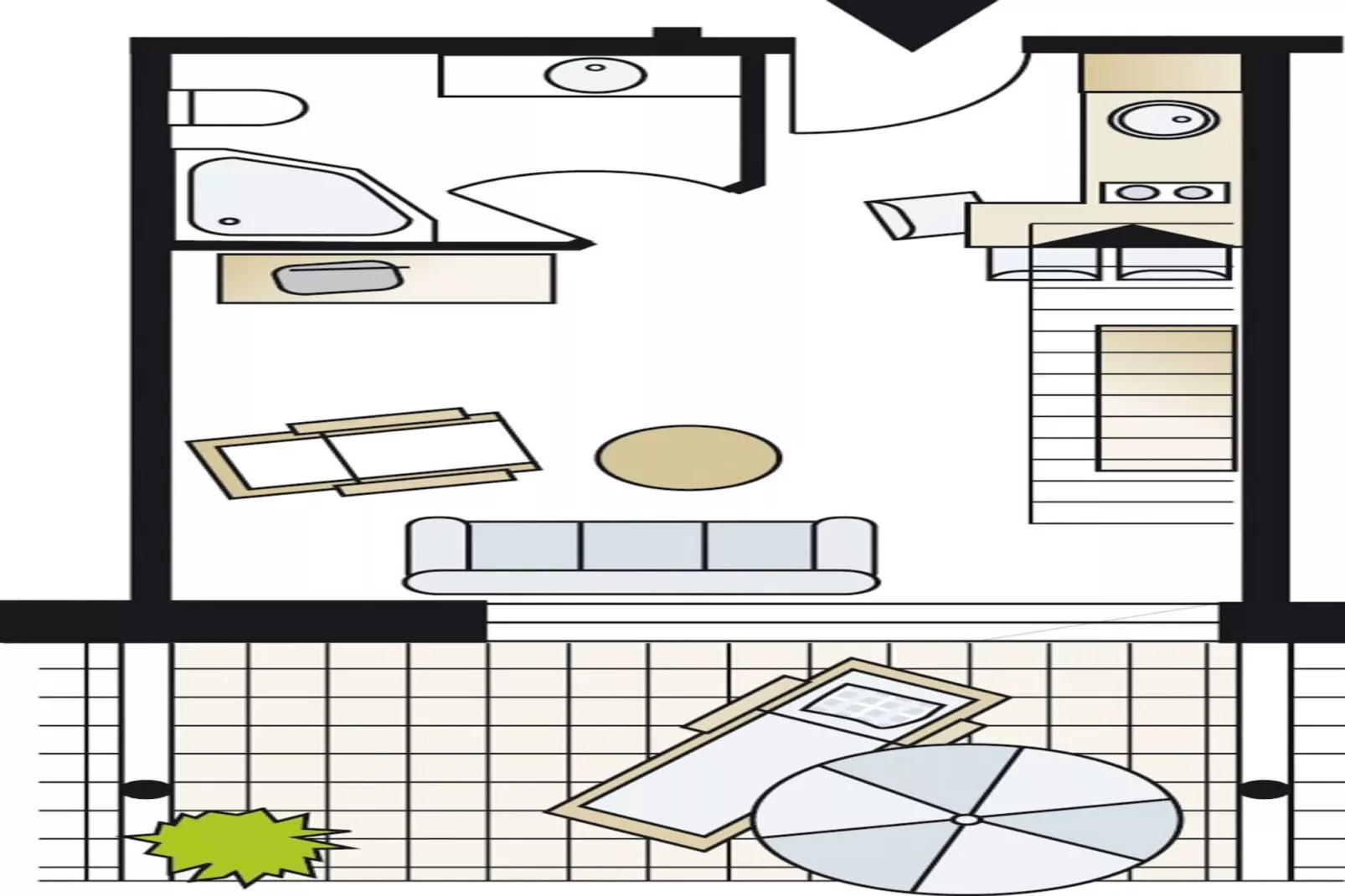 Schneeeule 218-Plattegrond