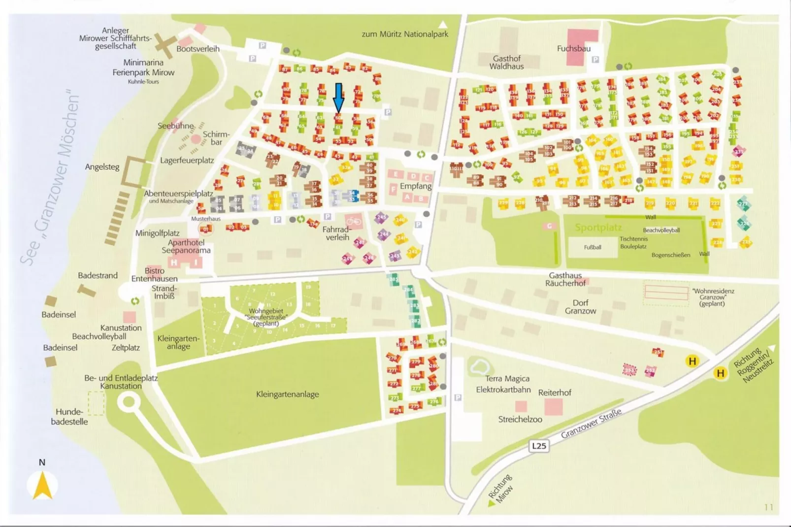 FH Wildgans Comfort Nr 60-Plattegrond