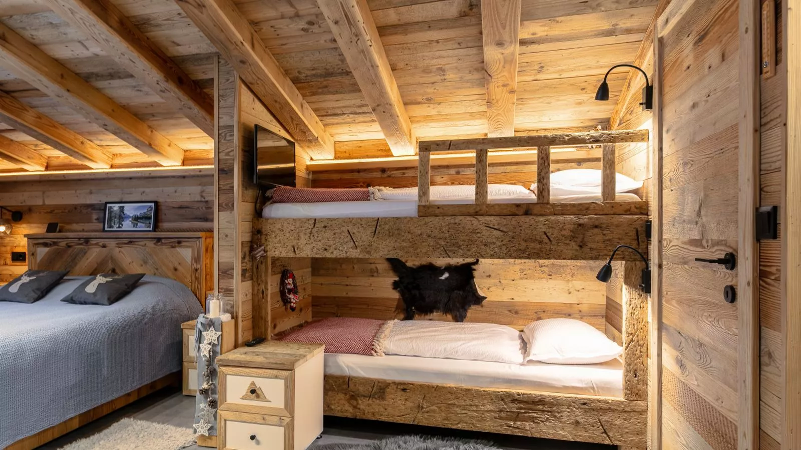 Almversteck Hollersbach-Slaapkamer