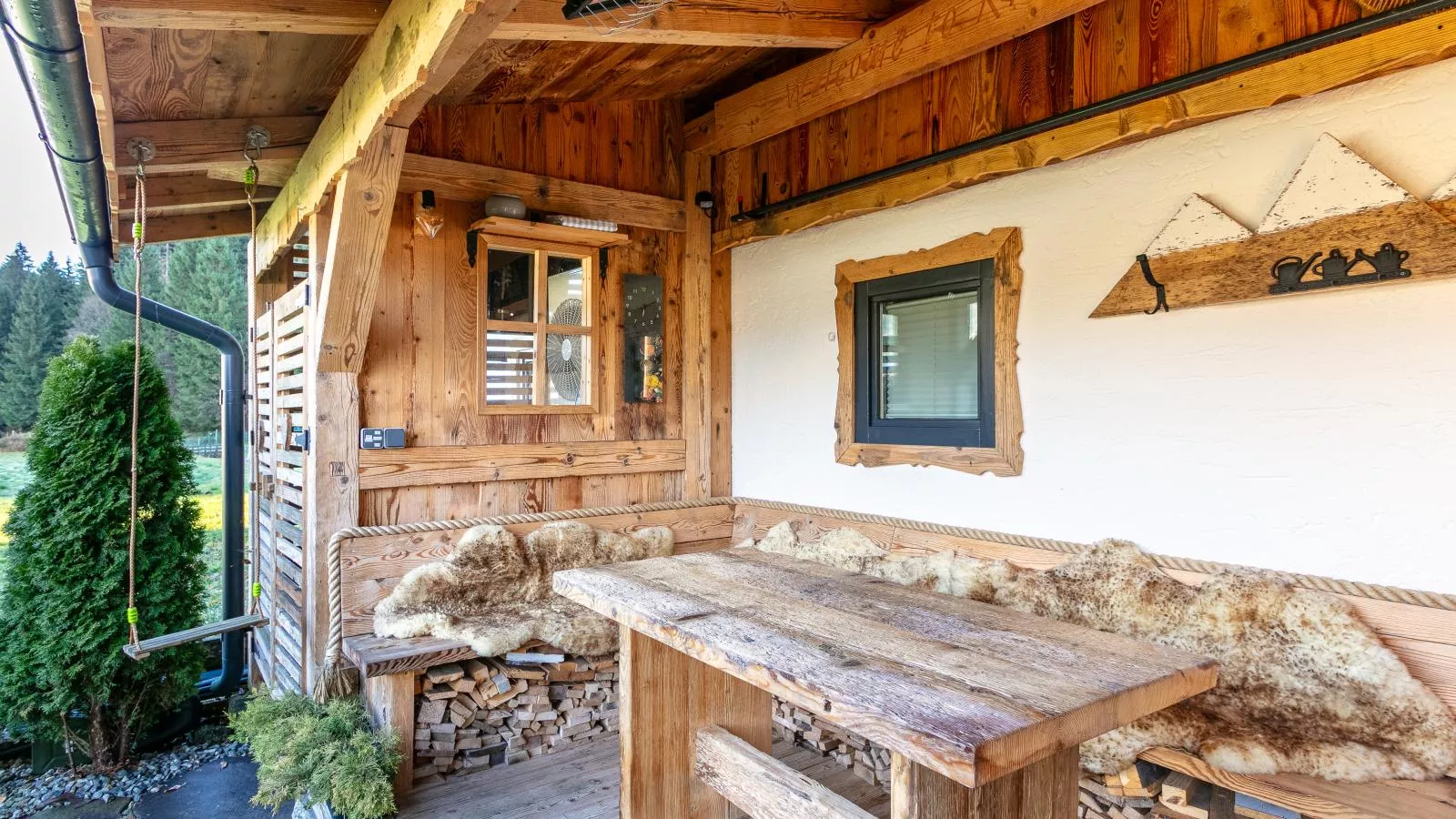 Almversteck Hollersbach-Terrasbalkon