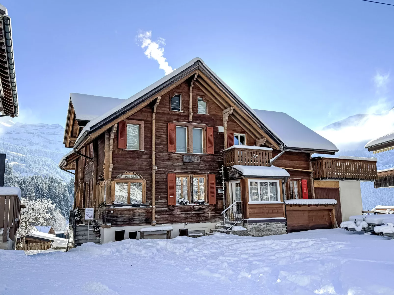 Chalet Graf Apt 1-Buiten