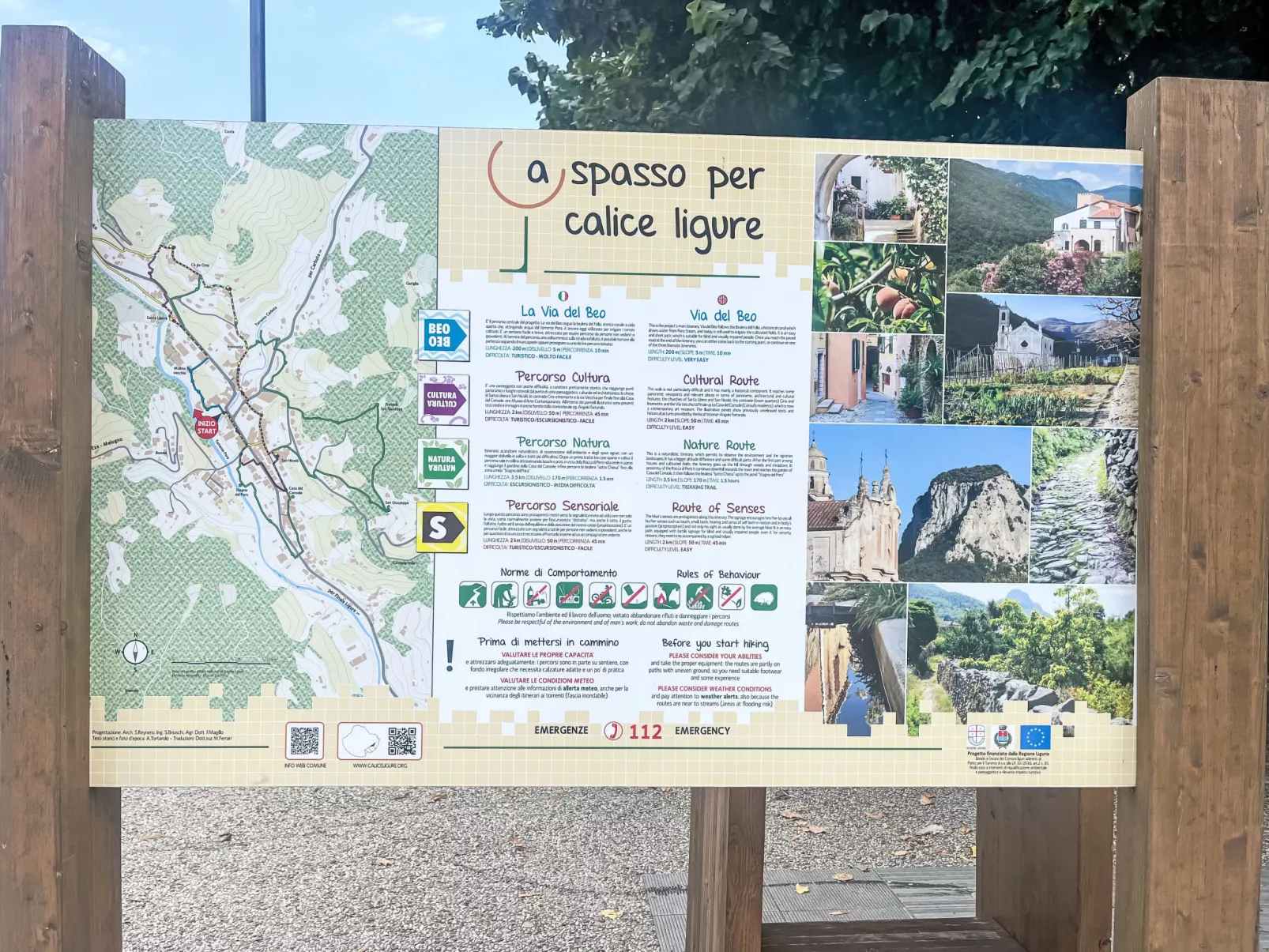 Le radici dell´ulivo-Omgeving