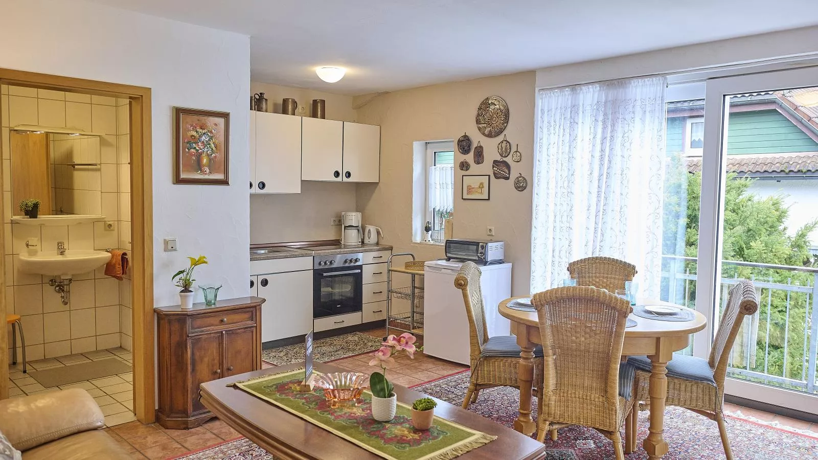 Am Damwildgehege I-Eetkamer