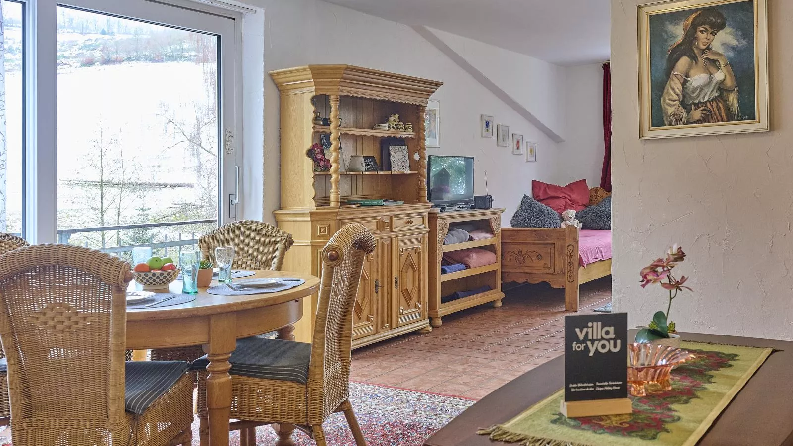 Am Damwildgehege I-Eetkamer