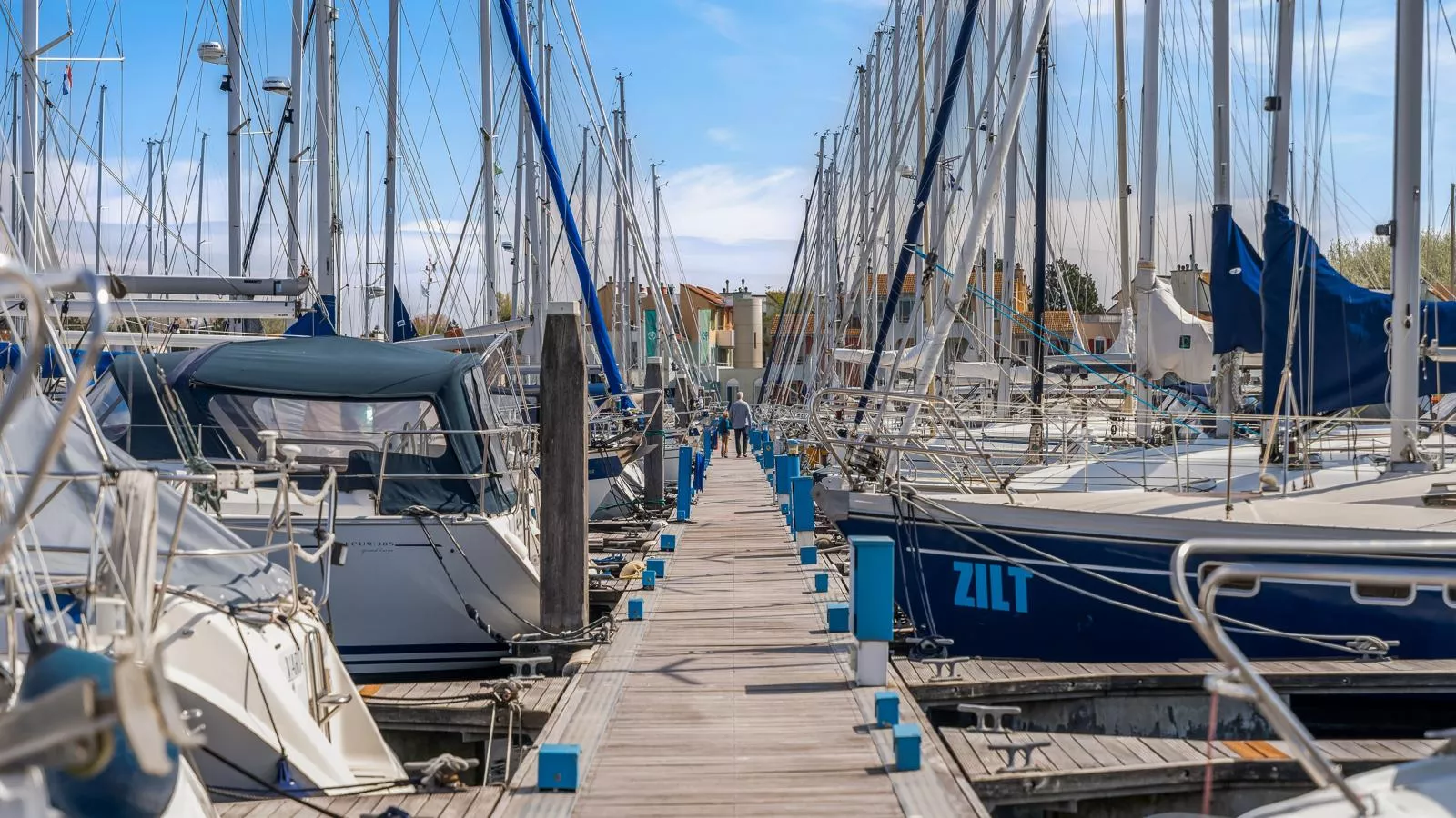 De Brouwersdam-Uitzicht zomer
