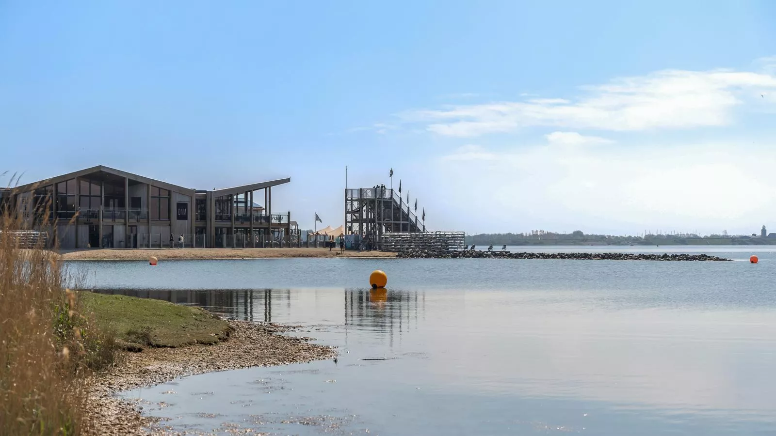 De Brouwersdam-Gebieden zomer 1km