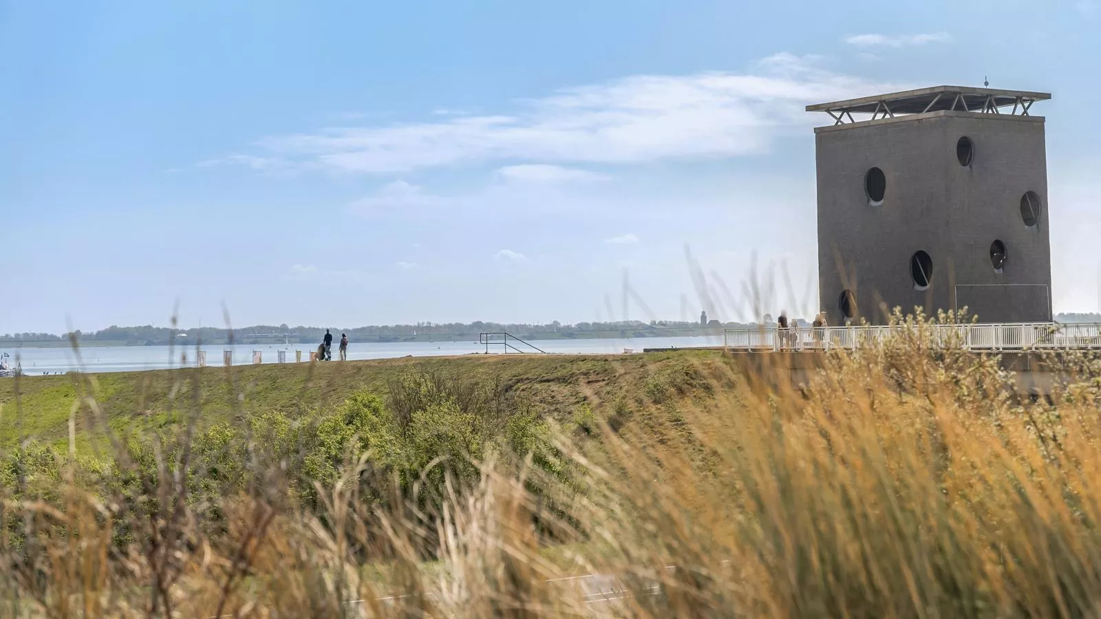 De Brouwersdam-Gebieden zomer 1km