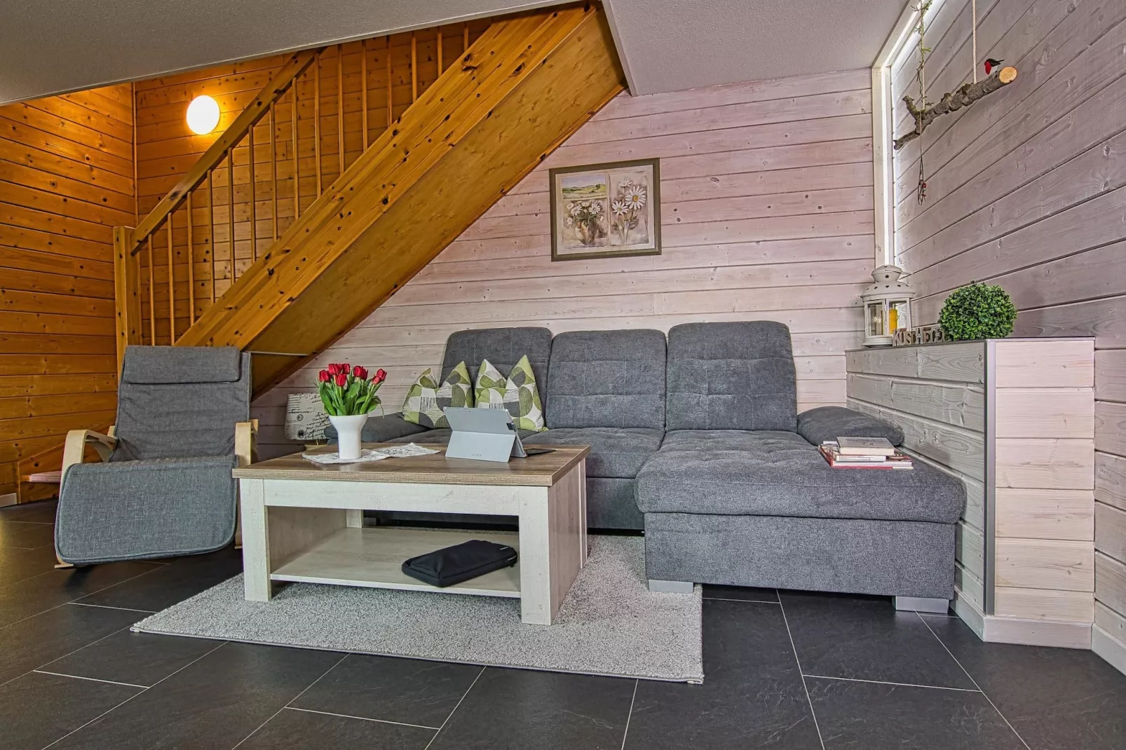 Ferienhaus in Hasselfelde - Haus 602 Auerhahn-Woonkamer