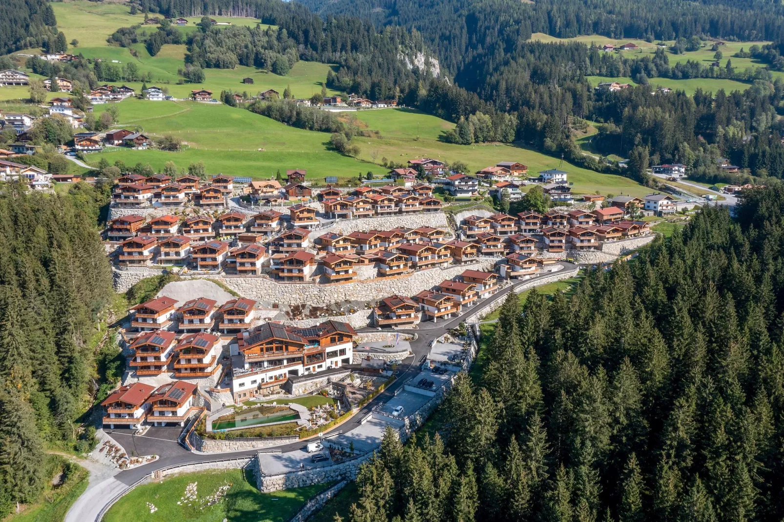 Nationalpark Chalet Achkogel-Buitenkant zomer