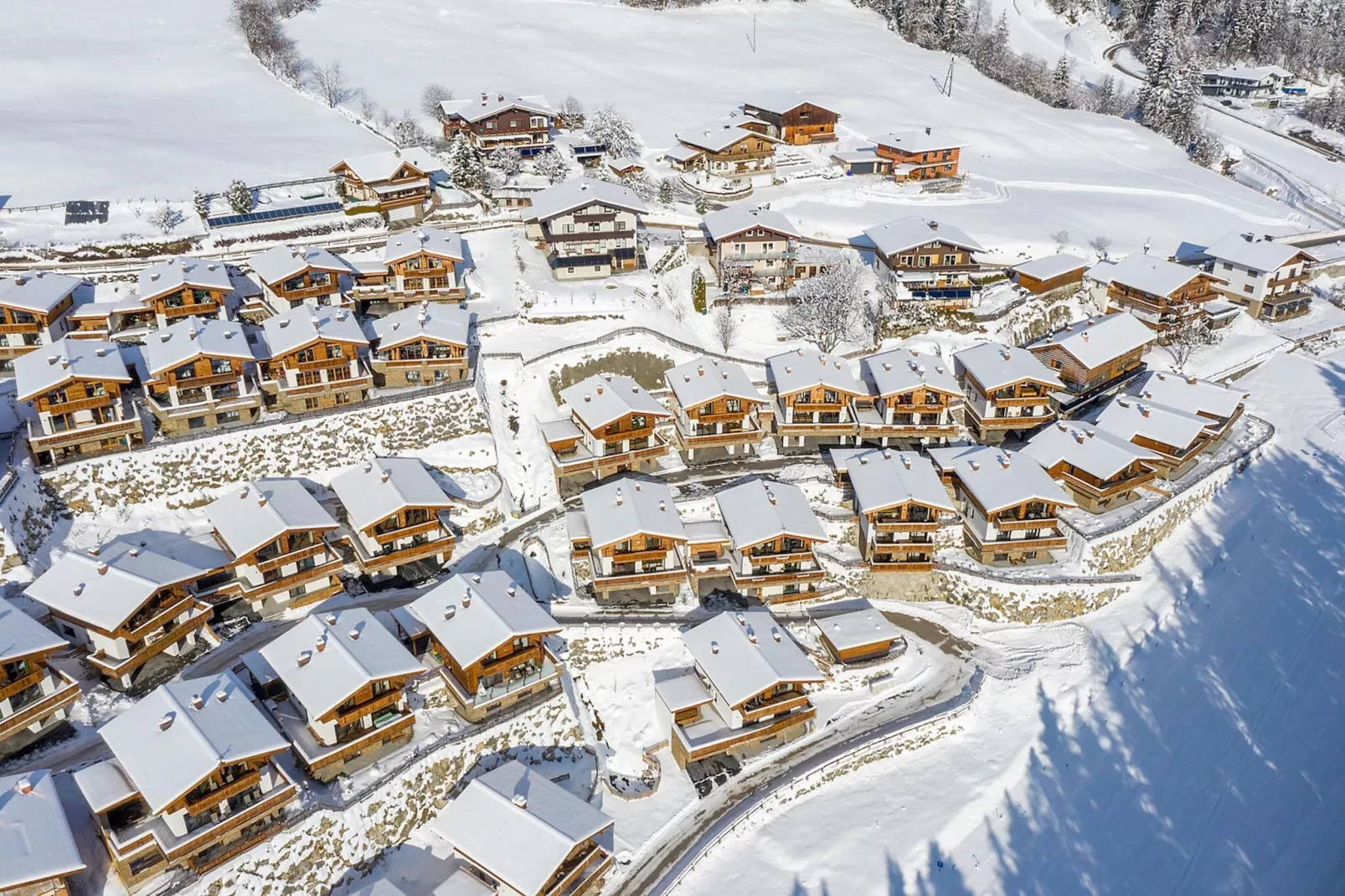 Nationalpark Chalet Arventalspitze-Exterieur winter