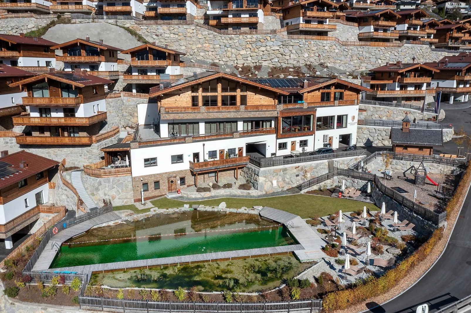 Nationalpark Chalet Arventalspitze-Parkfaciliteiten