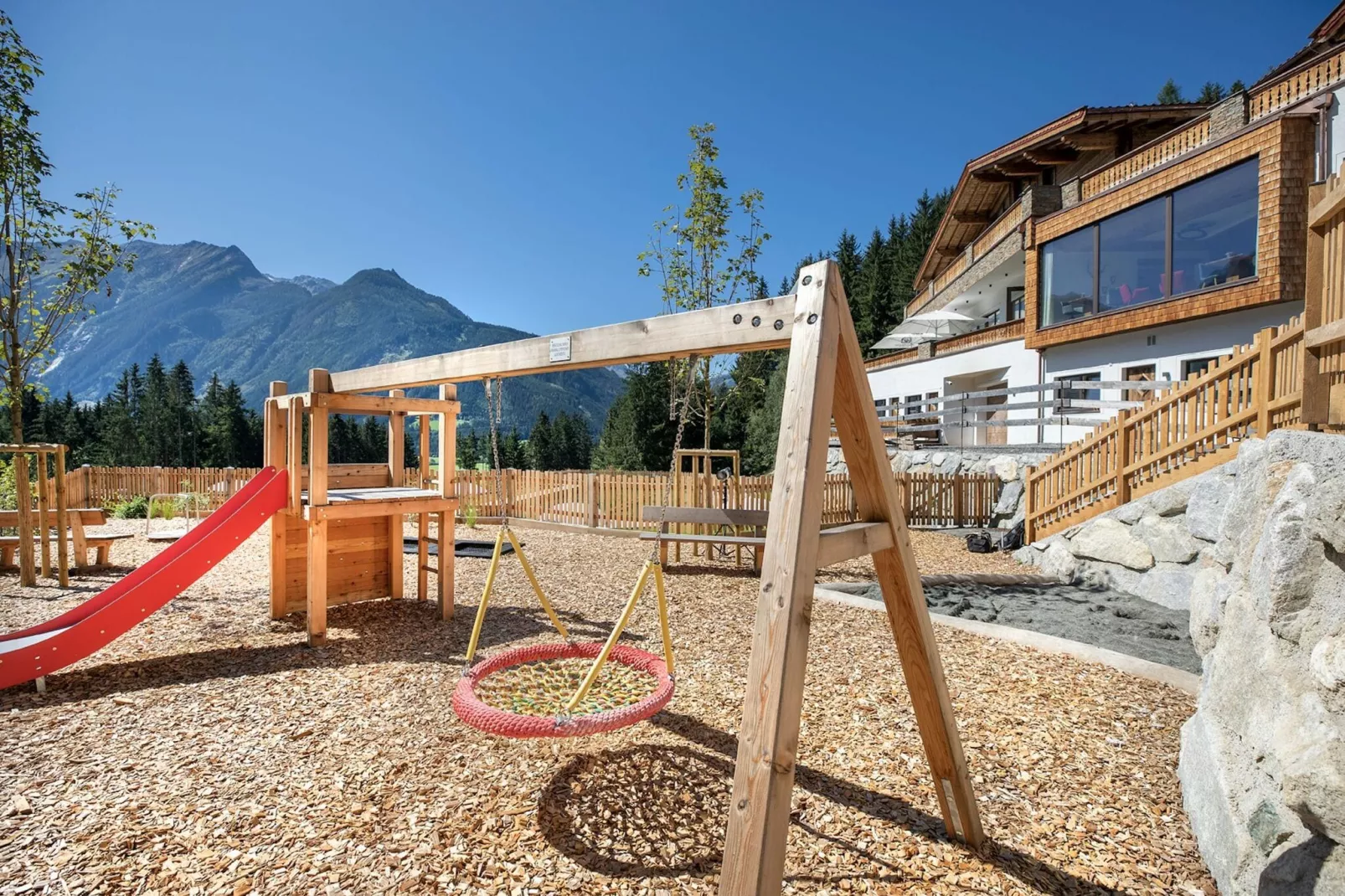 Nationalpark Chalet Arventalspitze-Parkfaciliteiten