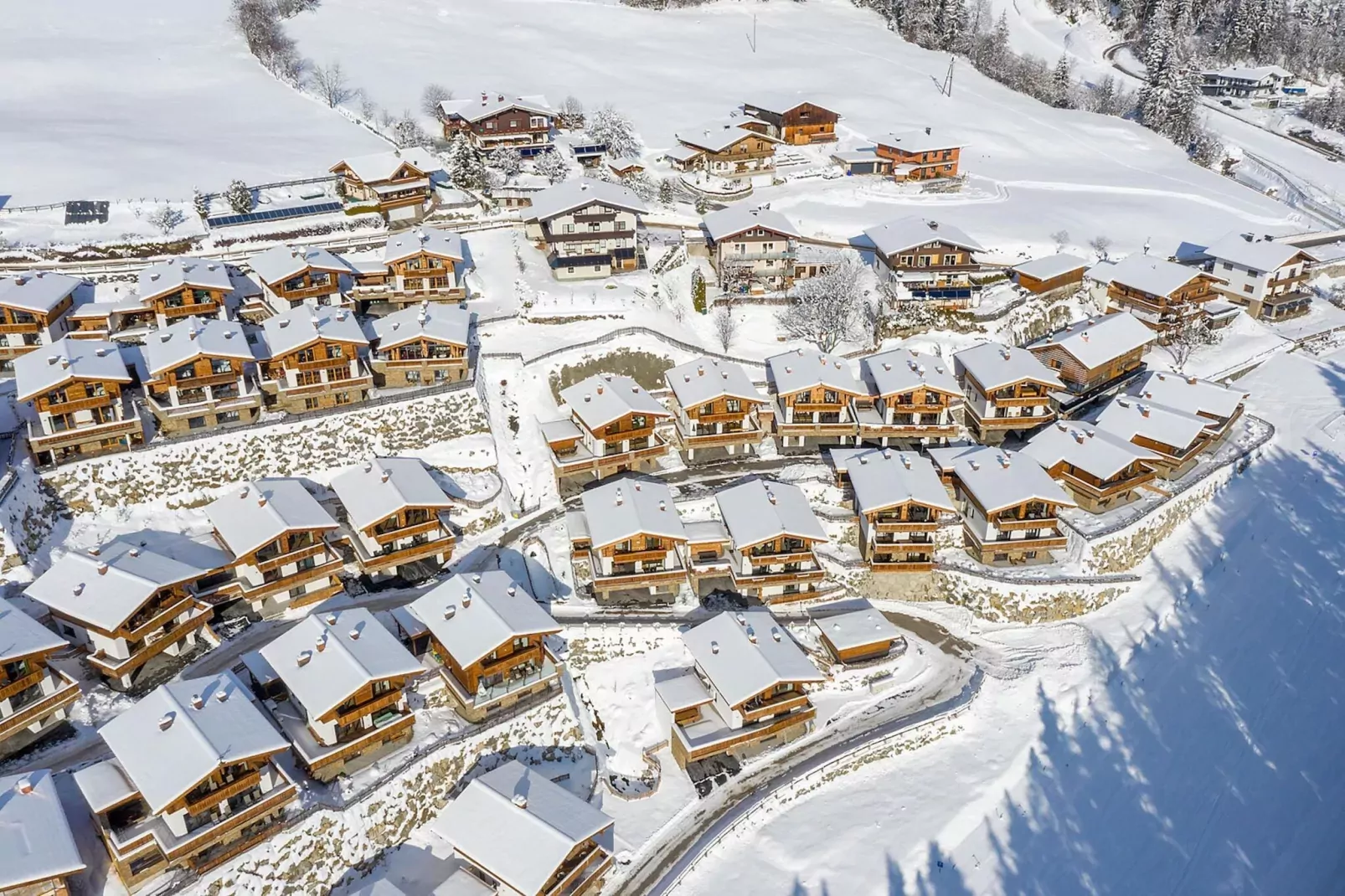 Nationalpark Chalet Hohes Aderl-Exterieur winter