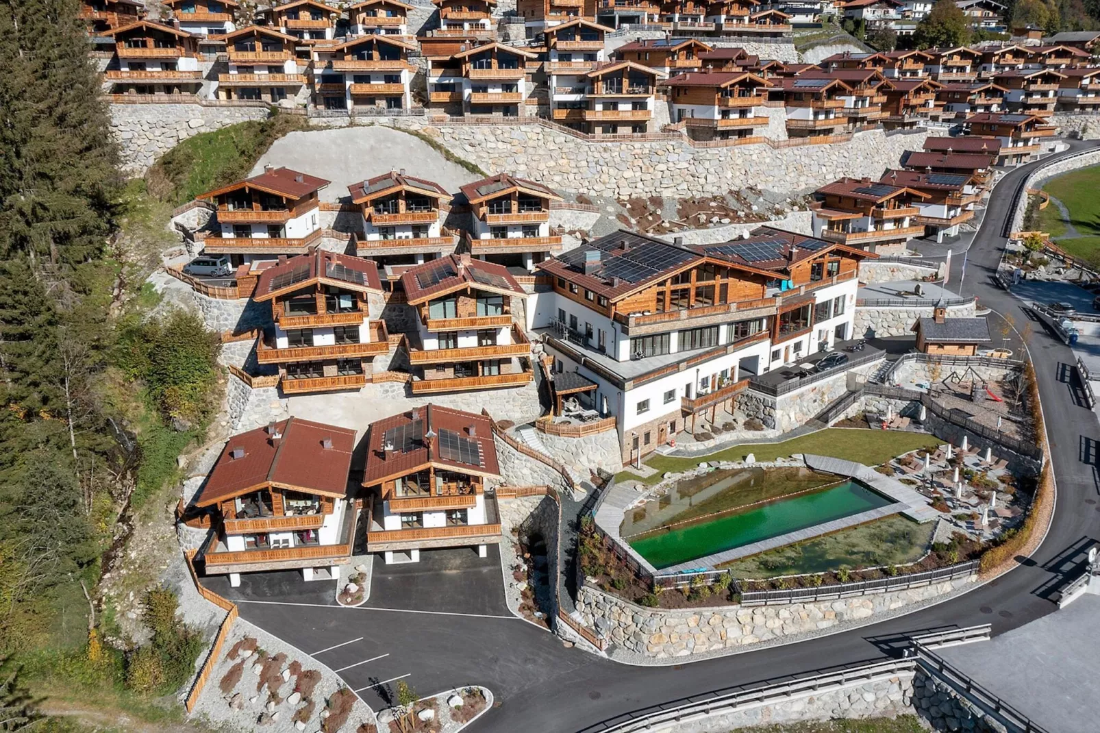 Nationalpark Chalet Habachspitze-Buitenkant zomer