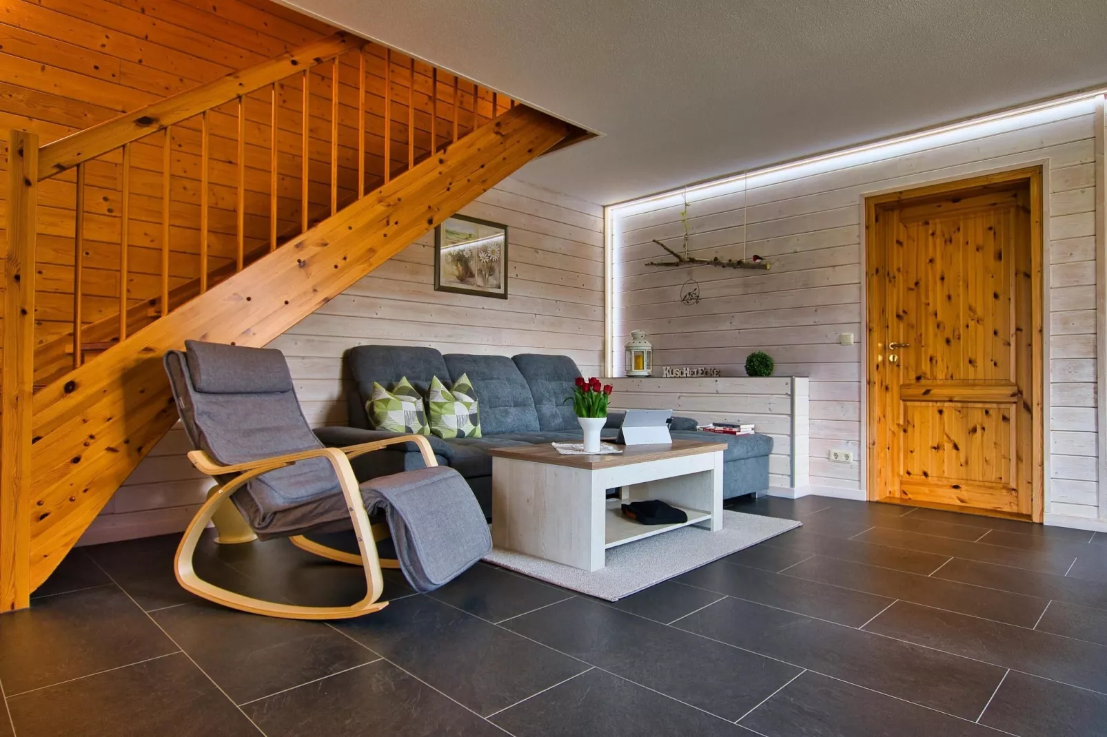 Ferienhaus in Hasselfelde - Haus 602 Auerhahn-Woonkamer