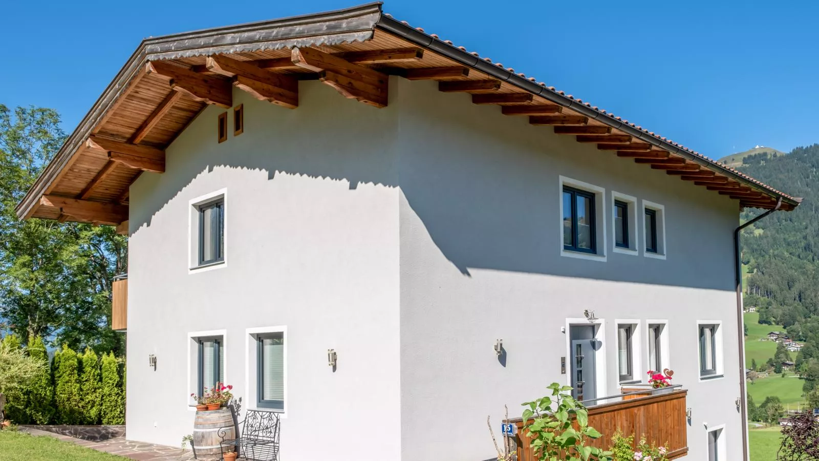 Ferienwohnung Krimbacher-Buitenkant zomer