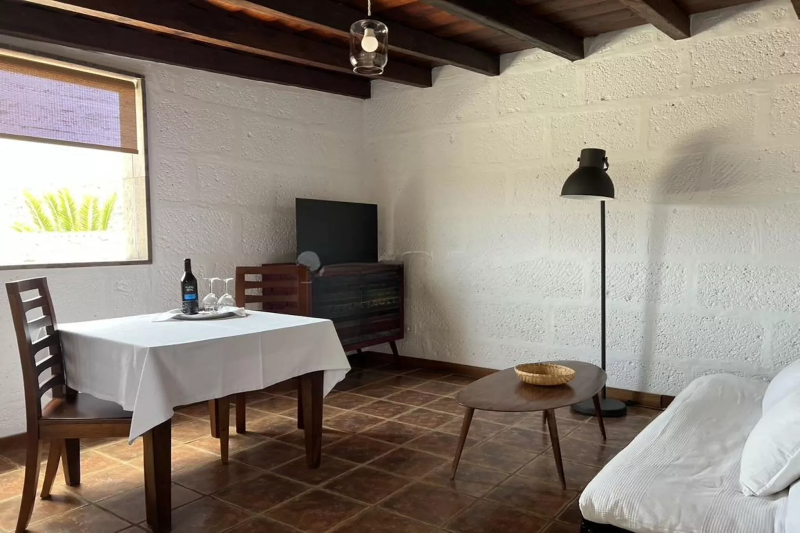 La Bouganvilla - Sitio de la Casa-Woonkamer