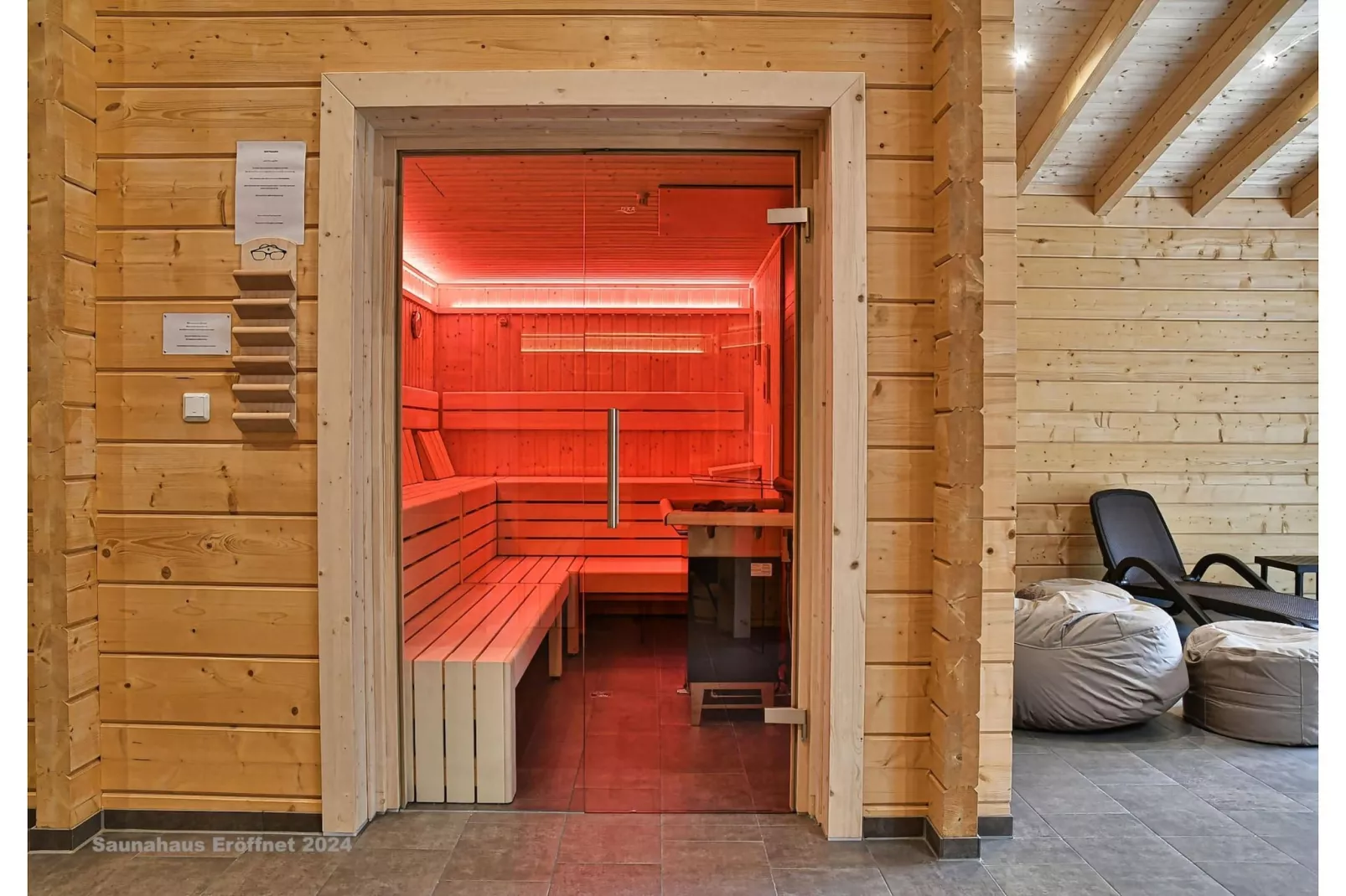 Ferienhaus in Hasselfelde - Haus 40 Blauvogel-Sauna