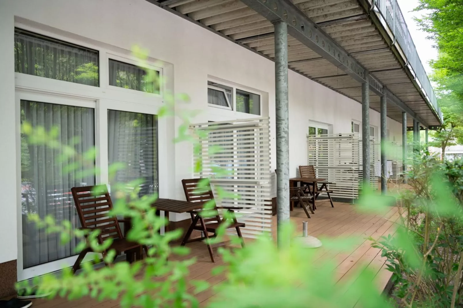 Apartment Strandläufer 110-Terrasbalkon