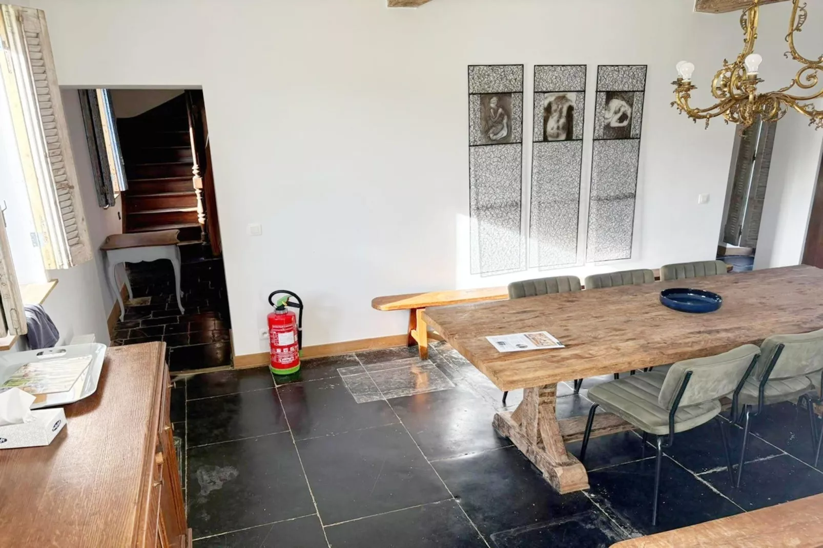 Maison Rose-Eetkamer