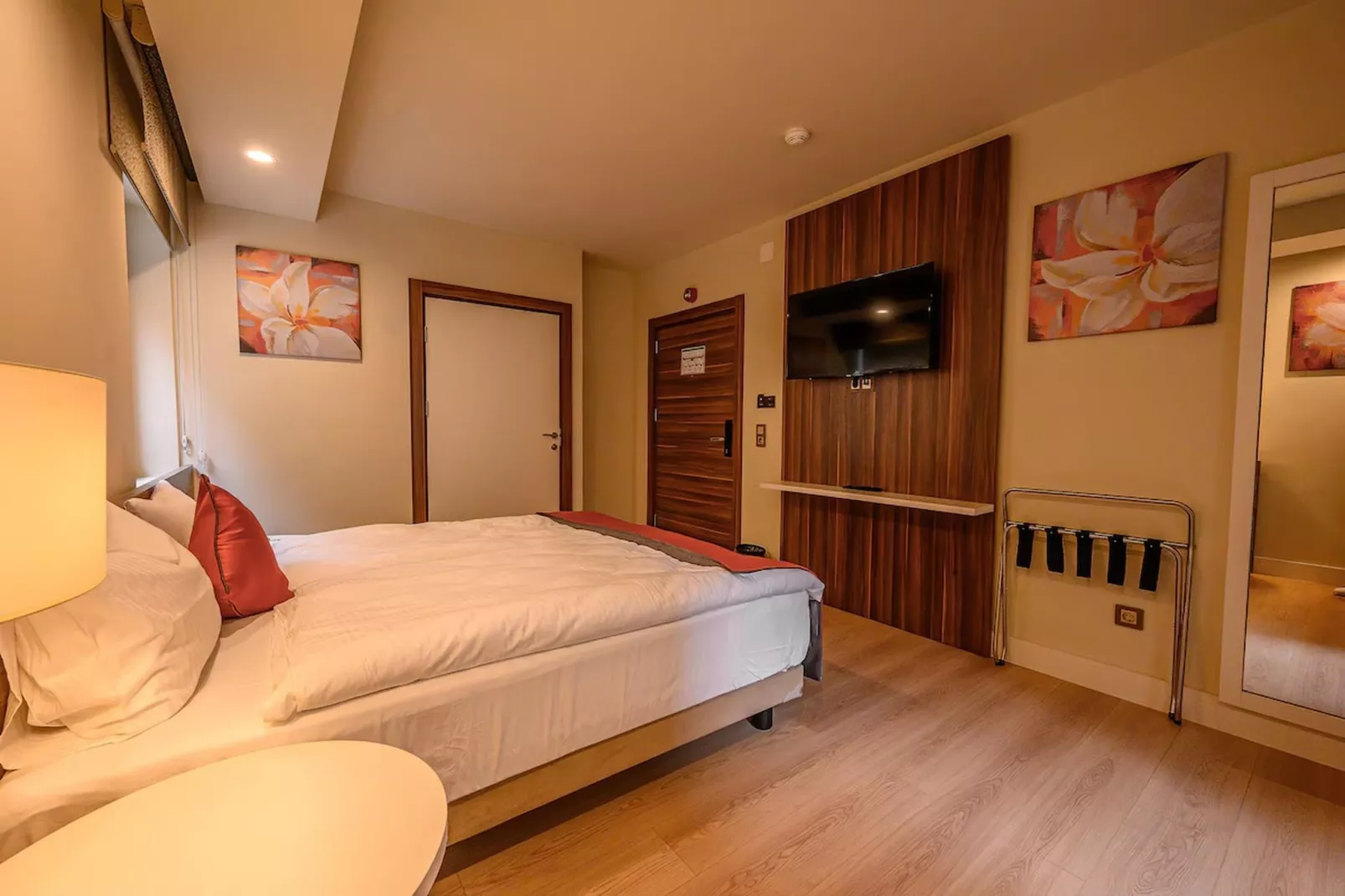 Schwarzbachtal - Double room Forest view without balcony-Slaapkamer