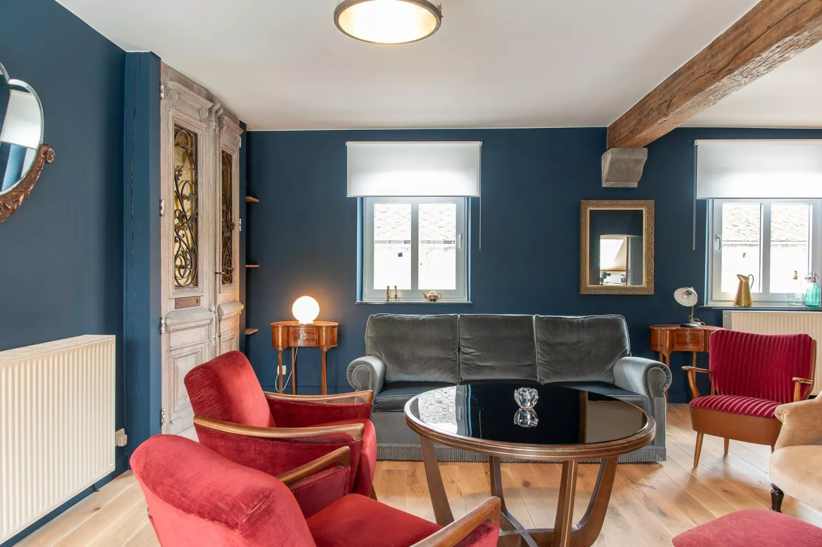 Maison Bleue-Woonkamer