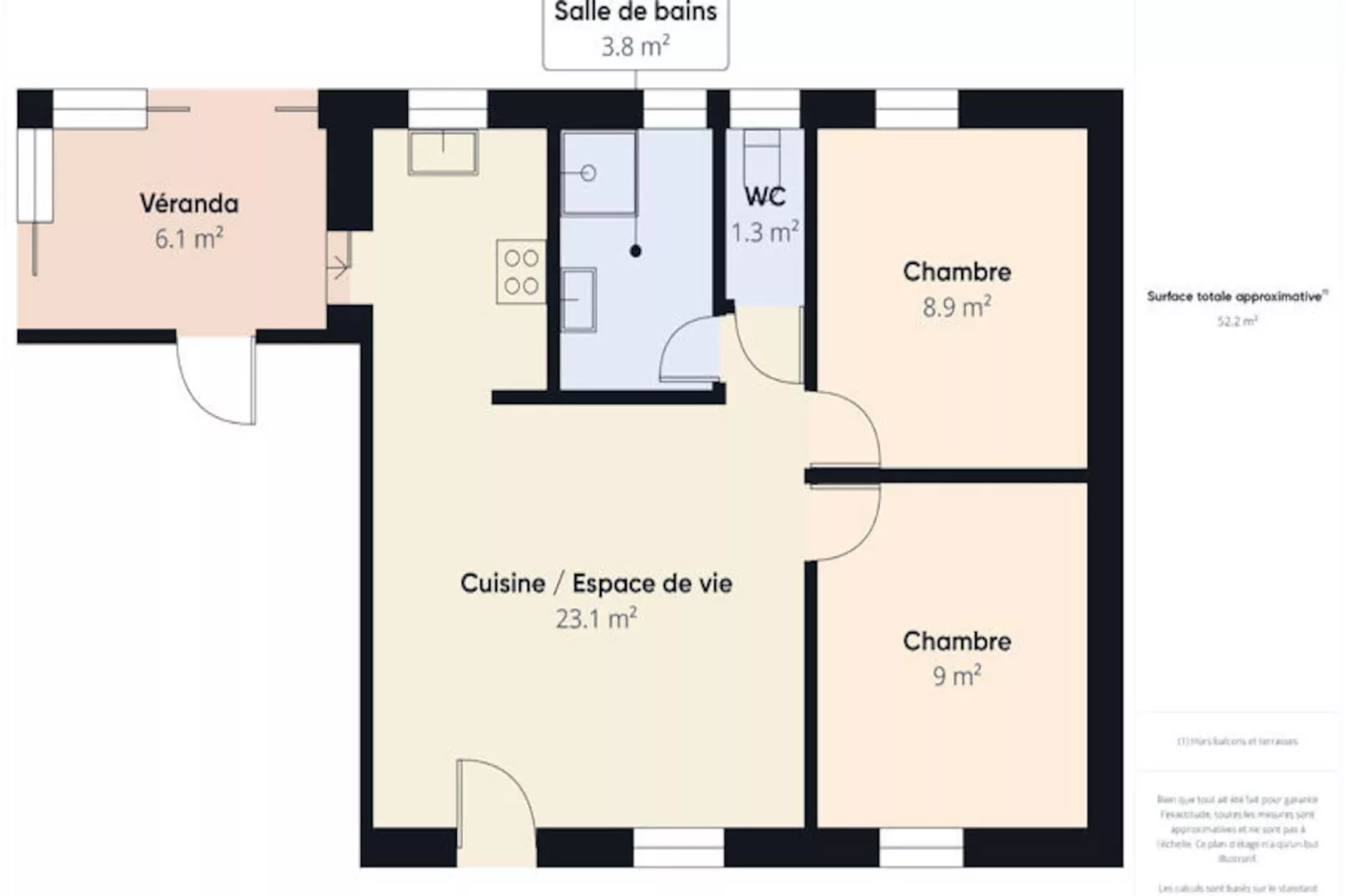 Maison à Saint Vincent sur Jard-Niet-getagd