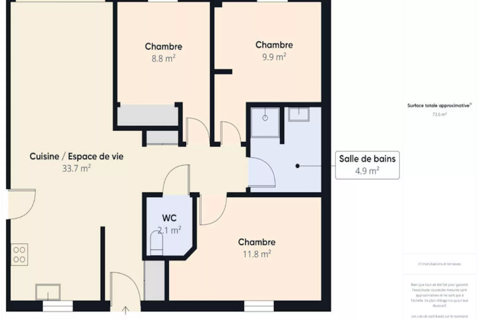 Maison à Saint Vincent sur Jard-Niet-getagd