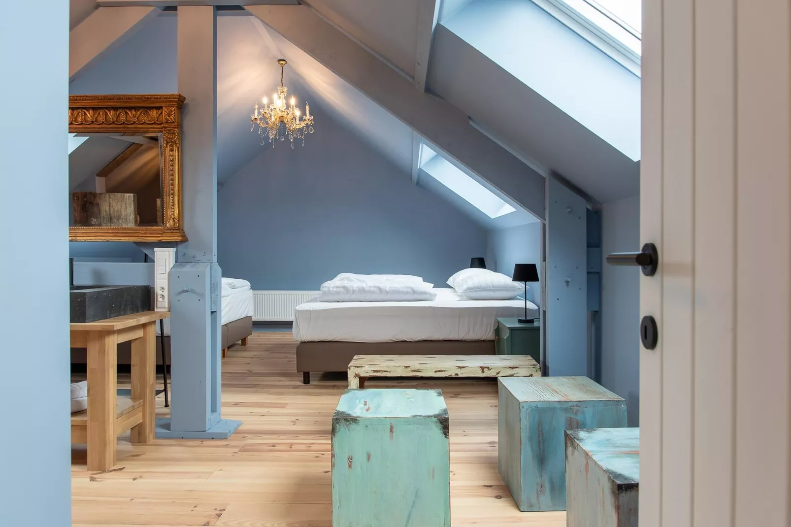 Maison Bleue-Slaapkamer