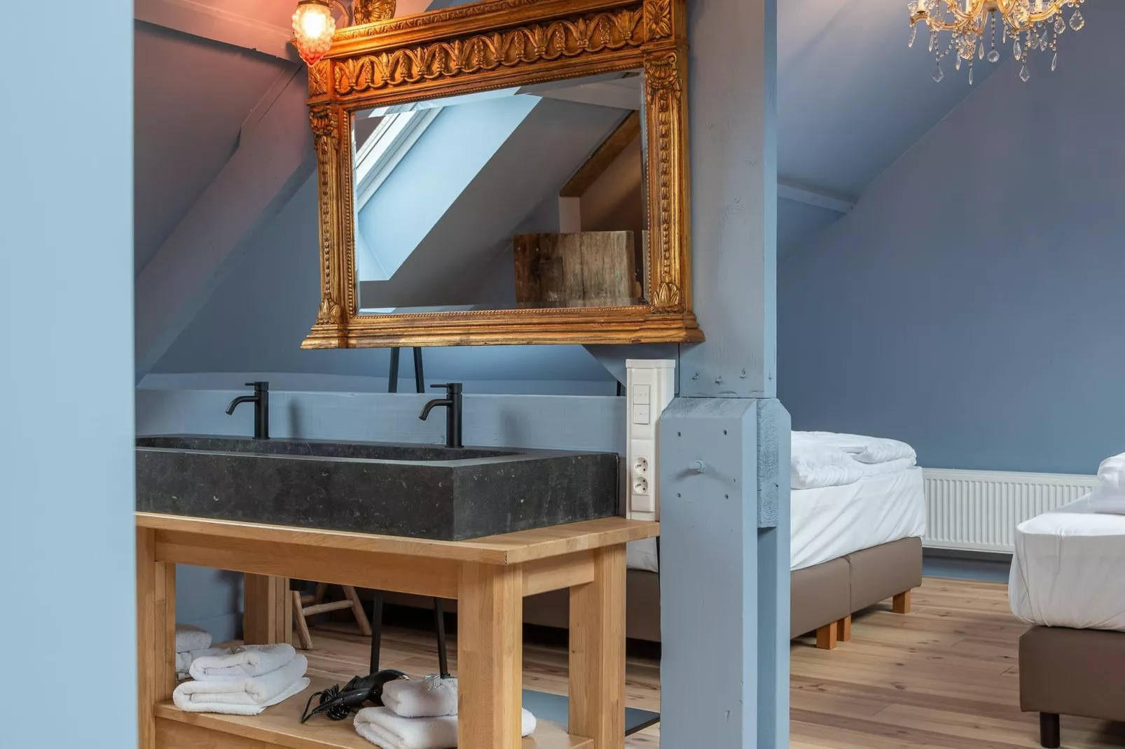 Maison Bleue-Slaapkamer