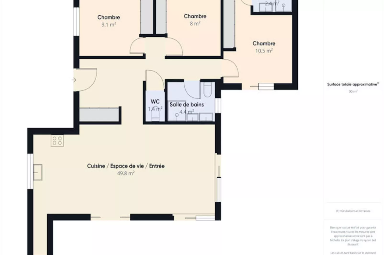 Maison à Saint Vincent sur Jard-Niet-getagd